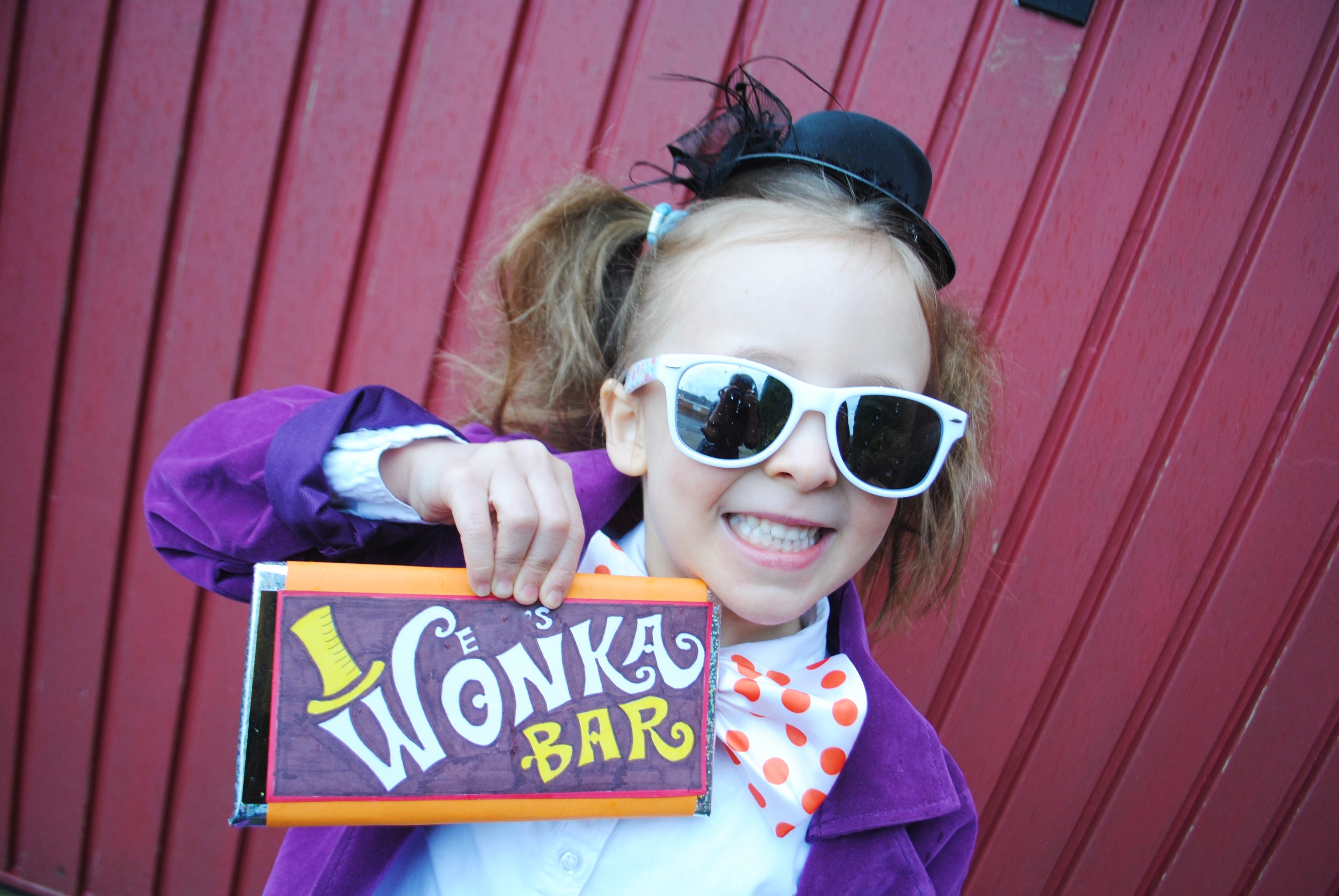 Child Willy Wonka Girl Fancy Dress Costume Chocolate Factory Kids World  Book Day