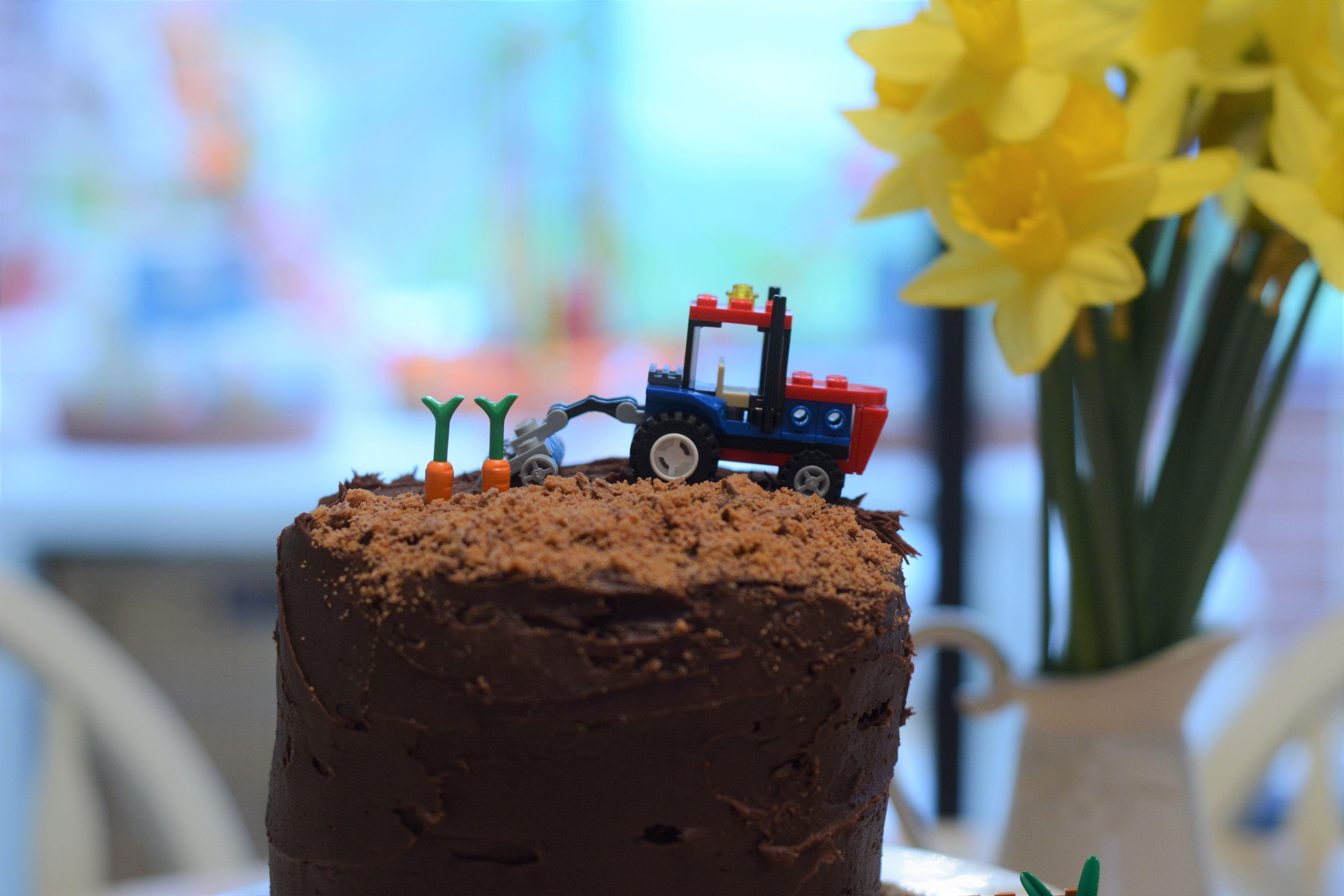 Billy's Tractor cake for his 2nd... - The Cake Lady Guernsey | Facebook