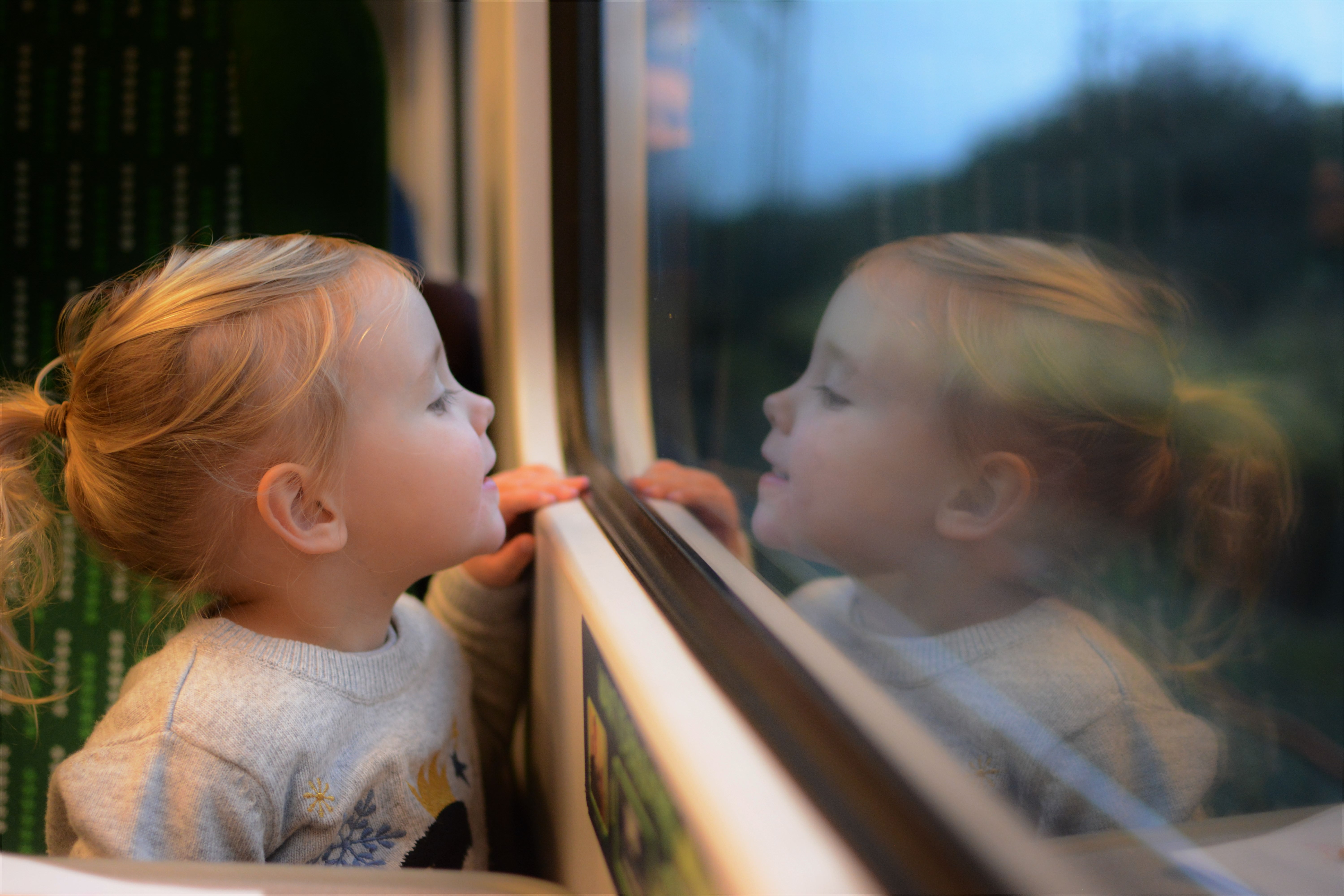 Train travel London Midland and festive day in London