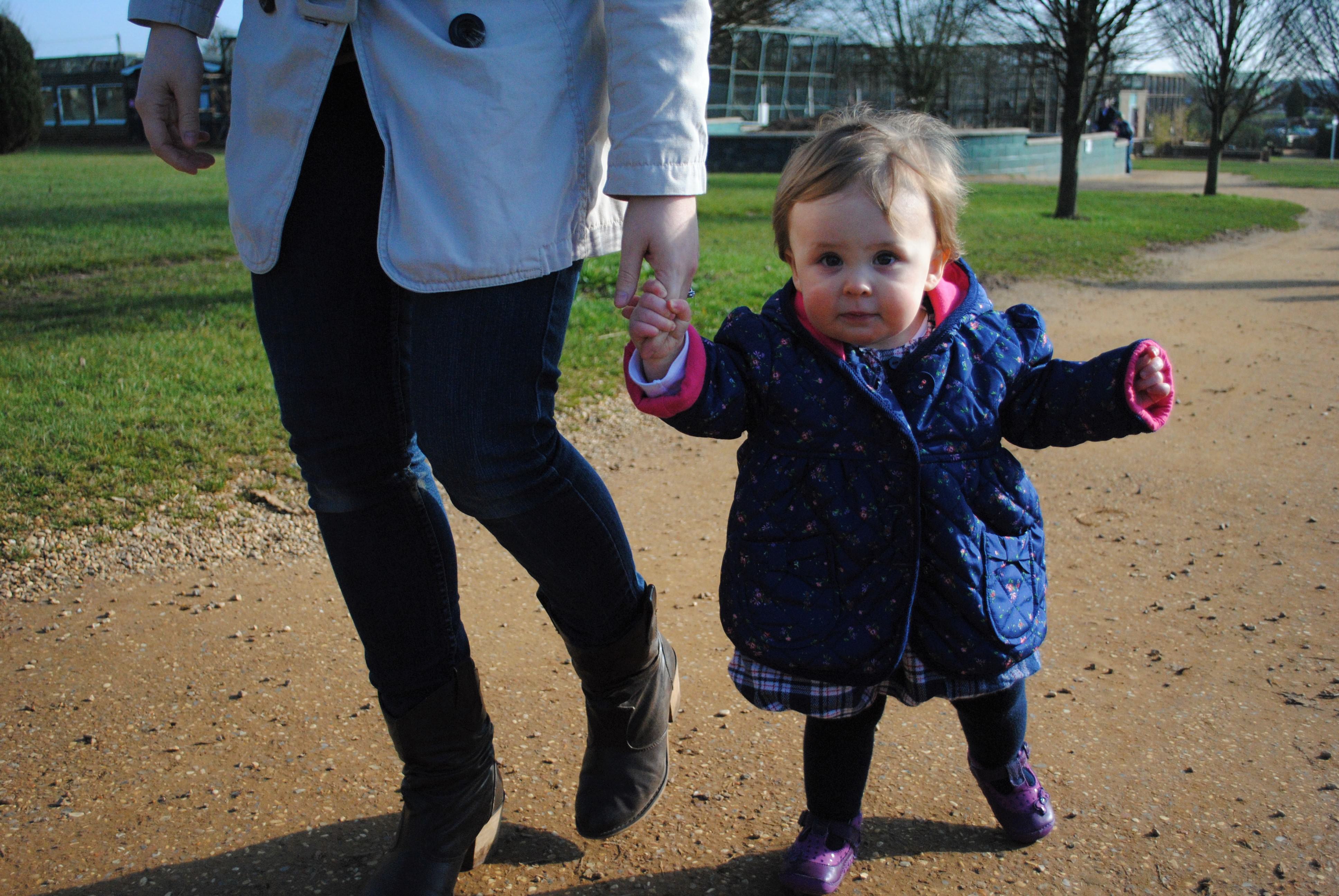 Walking first steps evas journey