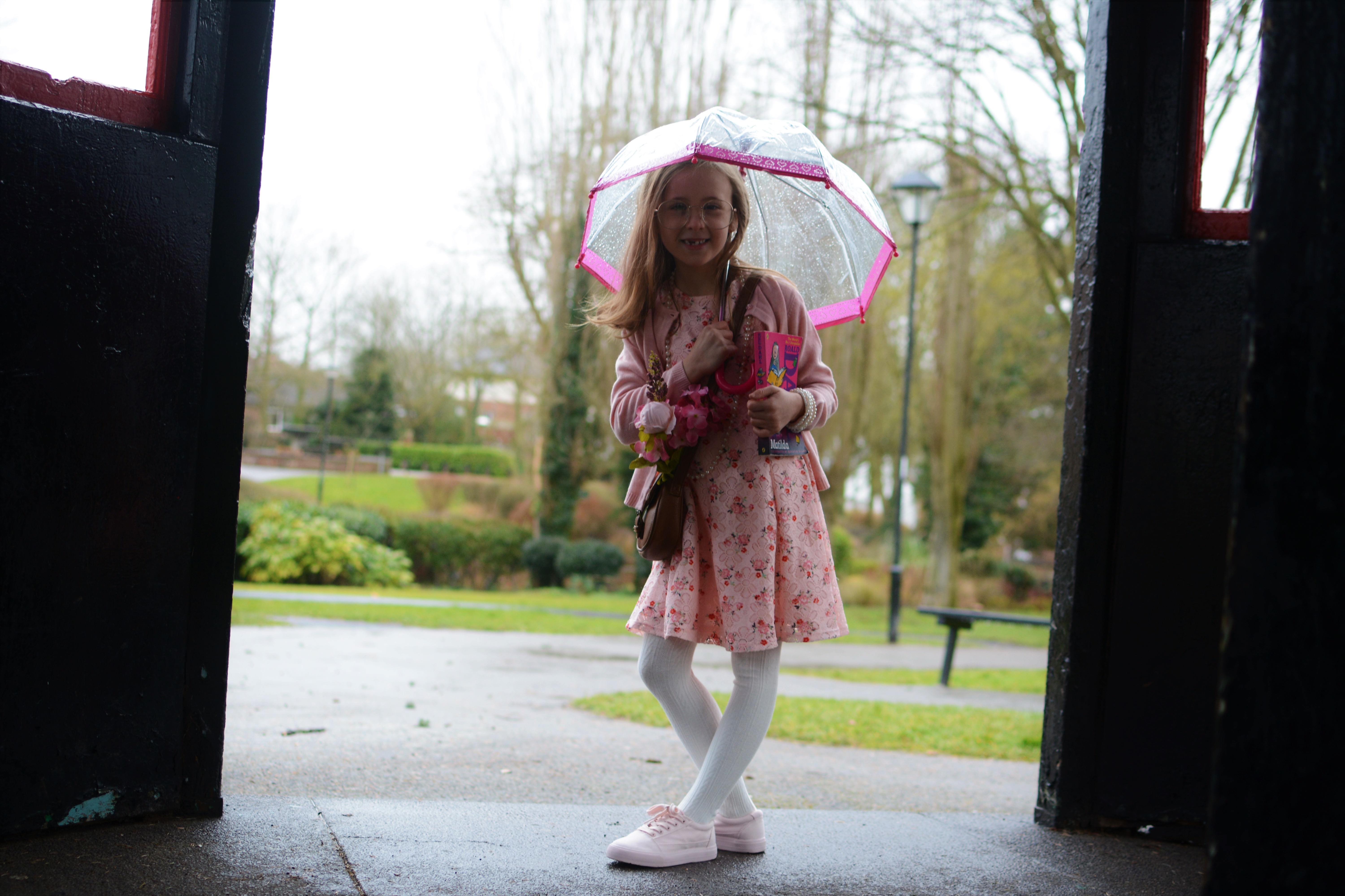 World Book Day Outfit Miss Honey Matilda Roald Dahl