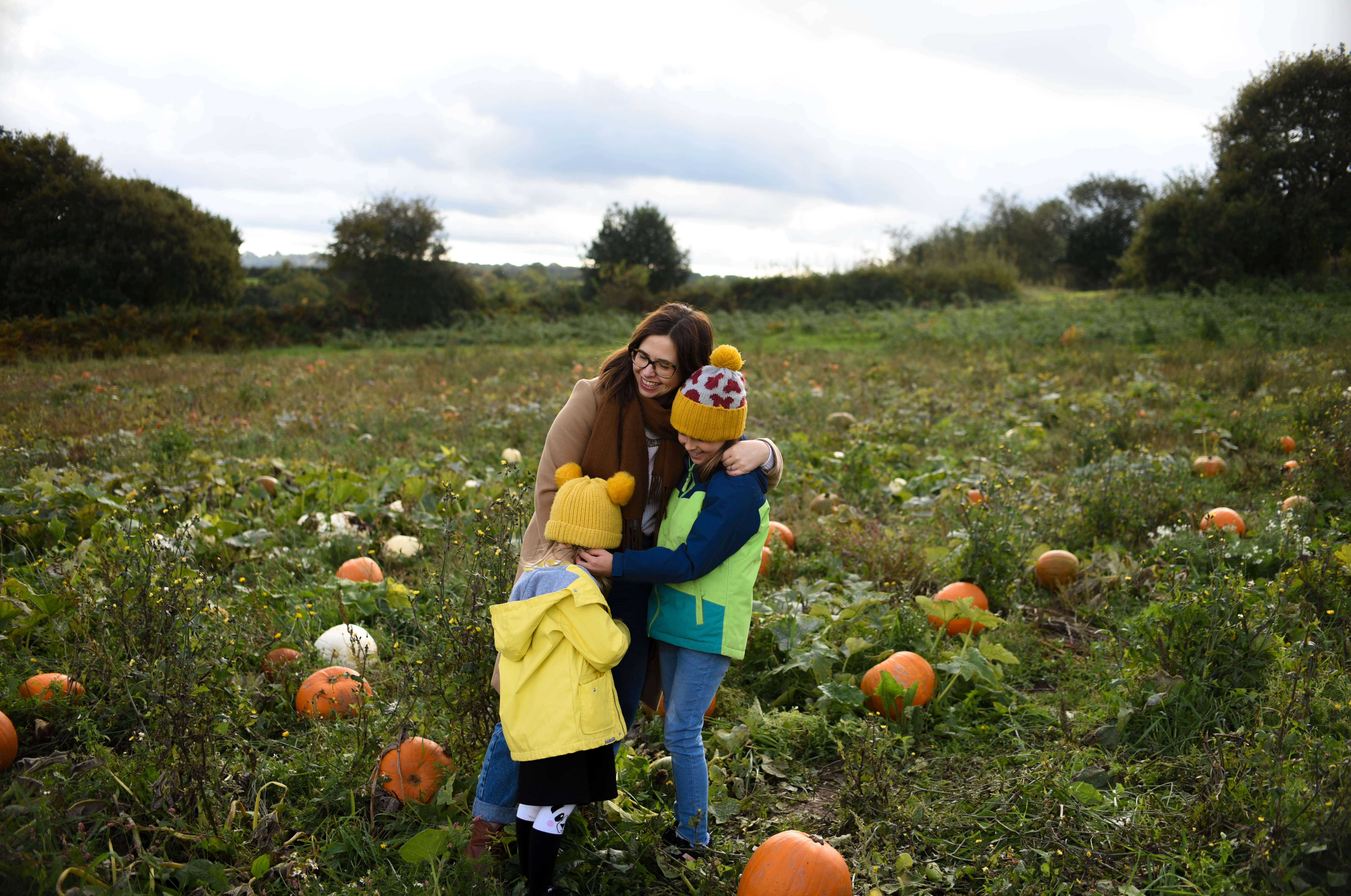 pumpkin patch picking shadows farm Derbyshire