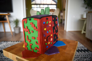 clip n climb climbing wall cake design